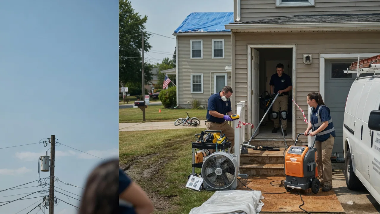 Water Damage Repair in Coventry, CT near me